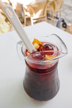 Pitcher of sangria clipart