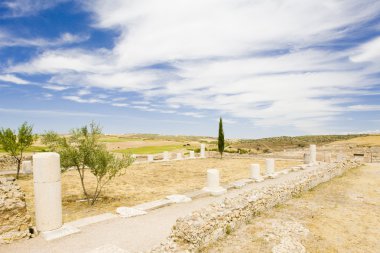 arkeolojik bir yer, segobriga, saelices, Kastilya-la mancha,