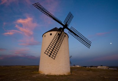 Windmill, Campo de Criptana, Castile-La Mancha, Spain clipart