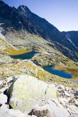 Beş SPI Tarns, Vysoke Tatry (yüksek Tatras), Slovakya