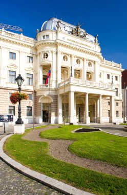 Slovak National Theatre, Bratislava, Slovakia clipart