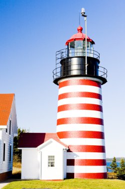 Batı quoddy kafa feneri, maine, ABD