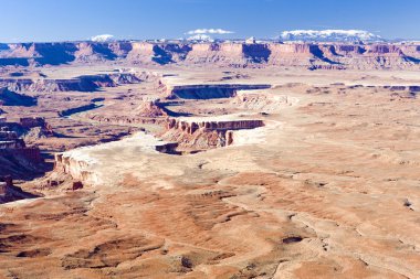 Green river, canyonlands Milli Parkı, utah, ABD