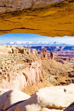 Mesa arch, canyonlands Milli Parkı, utah, ABD