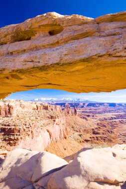 Mesa arch, canyonlands Milli Parkı, utah, ABD