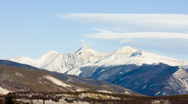 The Rockies Mountains near Frisco, Colorado, USA clipart