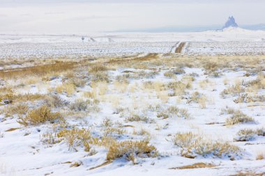 Kış manzarası Colorado, ABD