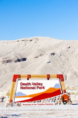 giriş, ölüm Vadisi Milli Parkı, Kaliforniya, ABD