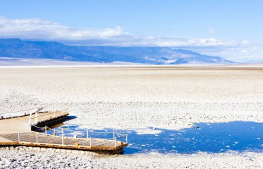 Badwater (Kuzey Amerika'nın en alçak noktası), ölüm Vadisi natio