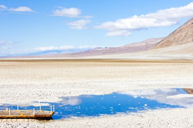 Badwater (Kuzey Amerika'nın en alçak noktası), ölüm Vadisi natio