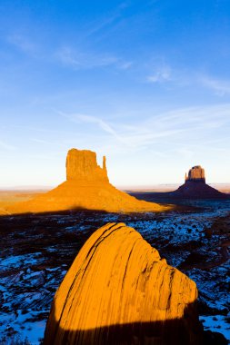 mittens, anıt Vadisi Milli Parkı, utah-arizona, ABD