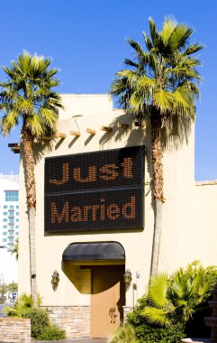 Wedding chapel, Las Vegas, Nevada, USA clipart