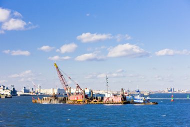 Port üst new york Bay, ABD