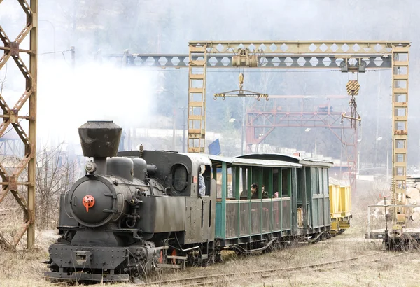 Último día de servicio de la locomotora de vapor CKD n. 5 (1.4.2008), Cie — Foto de Stock