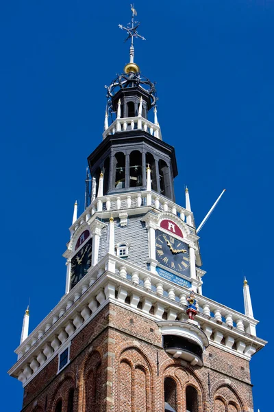 Detalhe da prefeitura, Alkmaar, Países Baixos — Fotografia de Stock