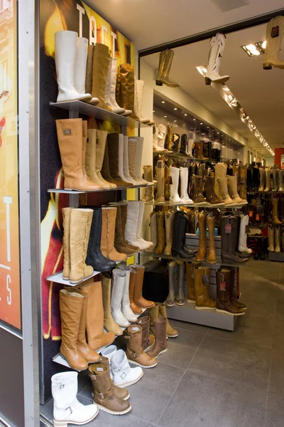 Tienda de calzado, Amsterdam, Países Bajos — Foto de Stock