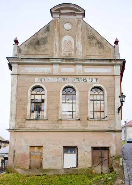 Gamla judiska hus, banska stiavnica, Slovakien — Stockfoto