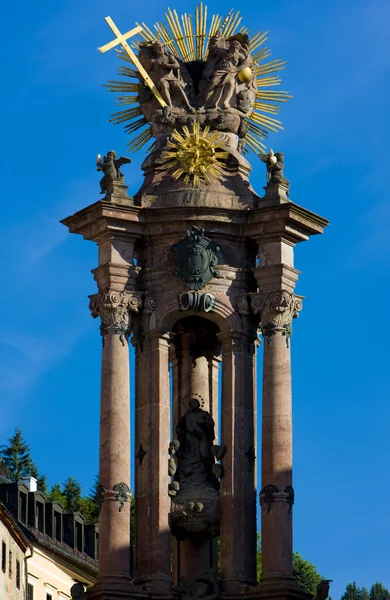Coluna barroca de Santa Trindade, Banska Stiavnica, Eslováquia — Fotografia de Stock