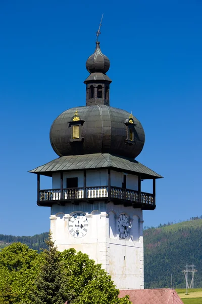 Detalhe da igreja em Spisske Vlachy, Eslováquia — Fotografia de Stock