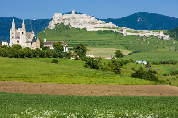 Глава Spisska and Spissky Castle, Slovakia
