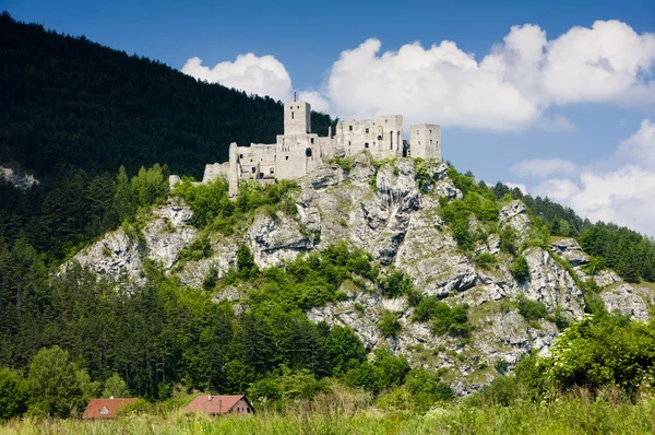 Rovine del Castello di Strecno, Slovacchia — Foto Stock
