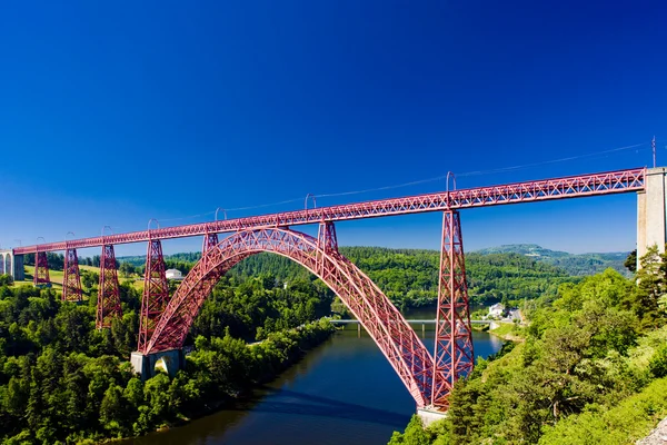 Viaducto de Garabit, Cantal Département, Auvernia, Francia — Foto de Stock