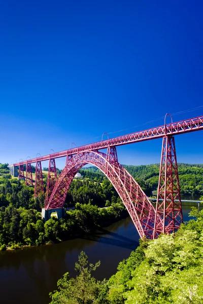 Viaducto de Garabit, Cantal Département, Auvernia, Francia —  Fotos de Stock