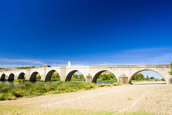 Híd medellin, tartomány badajoz, extremadura, Spanyolország — Stock Fotó