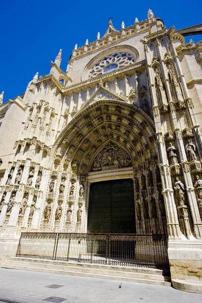 Kathedrale von Sevilla, Andalusien, Spanien — Stockfoto