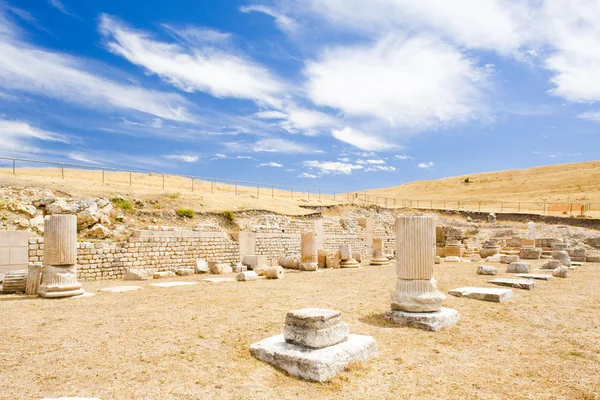 Archaeological place, Roman city of Segobriga, Saelices, Castile — Stock Photo, Image