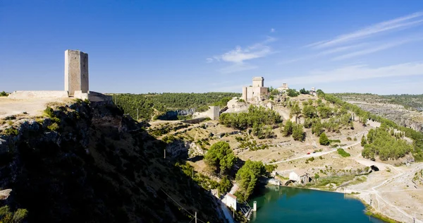 Marques de Villena Kalesi, Alarcon, Kastilya-La Mancha, İspanya — Stok fotoğraf