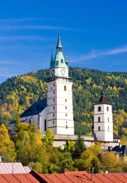 Kostel svaté Kateřiny, kremnice, Slovensko — Stock fotografie