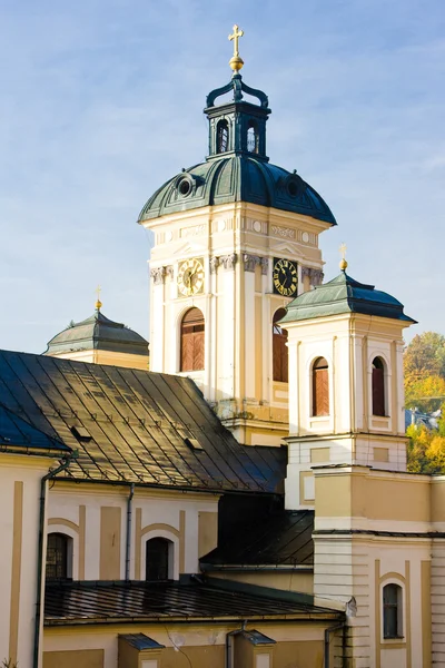세인트 메리, 반스카 stiavnica, 슬로바키아의 교회 — 스톡 사진