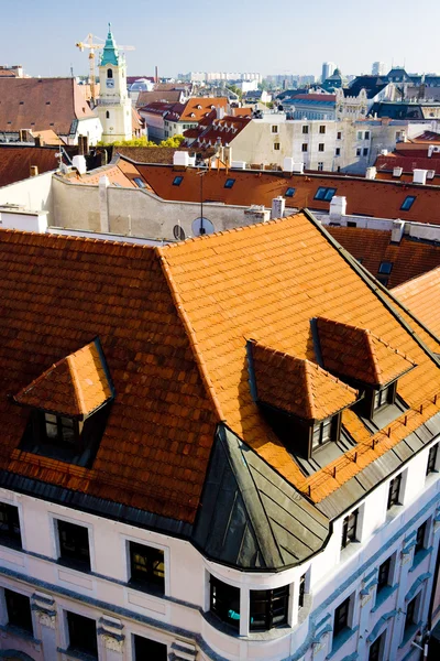 Вид з вежі, Братислава, Словаччина Майкла — стокове фото