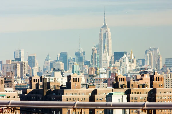 Wieżowca Empire state building, manhattan, new york city, Stany Zjednoczone Ameryki — Zdjęcie stockowe