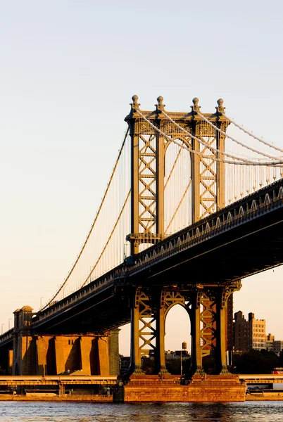 ニューヨーク市マンハッタン橋、ウサ — ストック写真