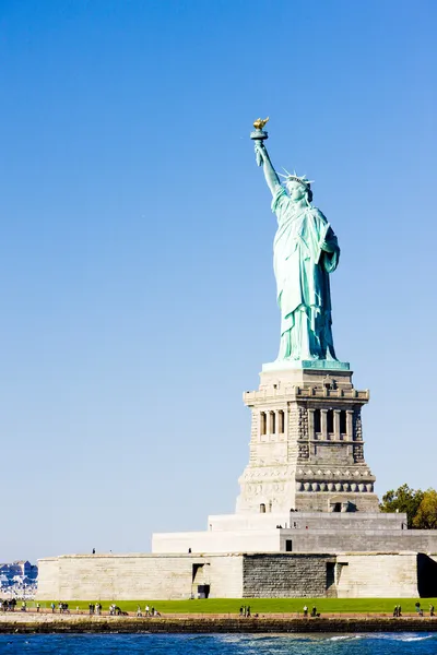 Standbeeld van liberty, new york, Verenigde Staten — Stockfoto