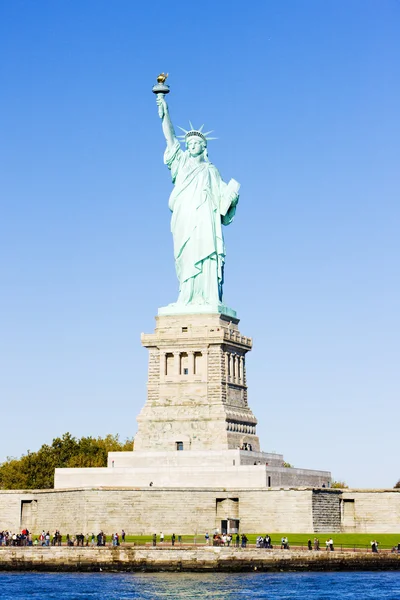 Standbeeld van liberty, new york, Verenigde Staten — Stockfoto