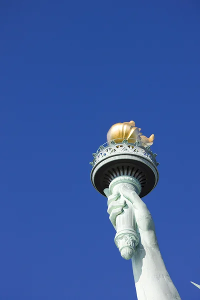 Szczegóły Statua wolności national monument, new york, Stany Zjednoczone Ameryki — Zdjęcie stockowe