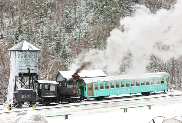 Mount Washington Cog Railway, Bretton Woods, New Hampshire, Stati Uniti — Foto Stock