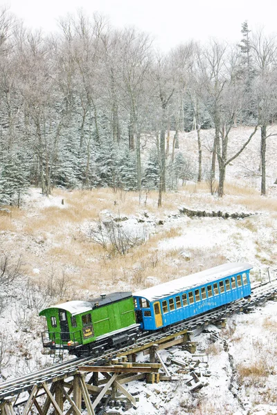 산 워싱톤 톱니 궤도 철도, bretton 우즈, 뉴 햄프셔, 미국 — 스톡 사진