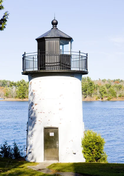 Whitlocks Mill Lighthouse, Calais, Maine, USA — Stock Photo, Image