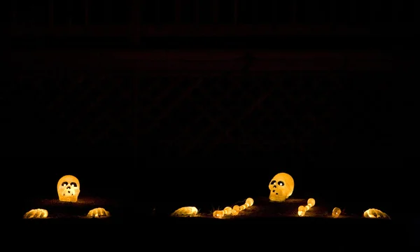 Halloween em Machias, Maine, EUA — Fotografia de Stock