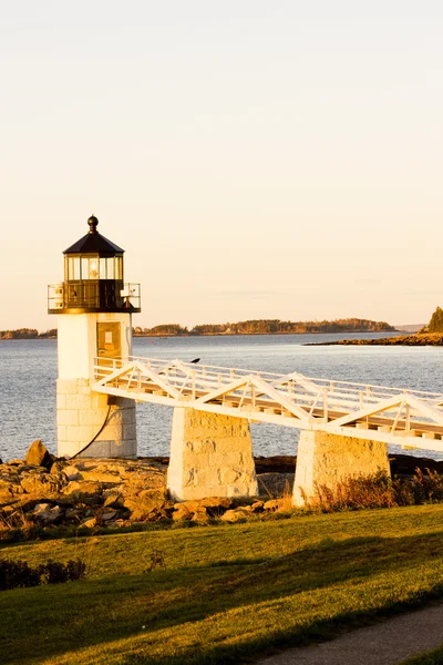 Marshall Point Deniz Feneri, Maine, ABD — Stok fotoğraf