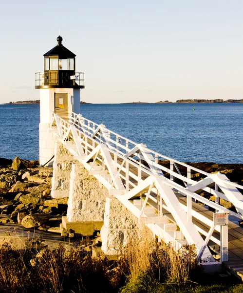 Marshall Point Lighthouse, Maine, Estados Unidos — Foto de Stock