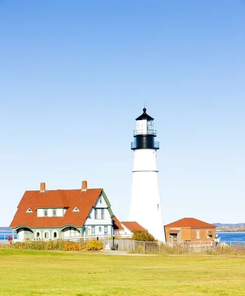 Portland Head Lighthouse, Maine, Verenigde Staten — Stockfoto