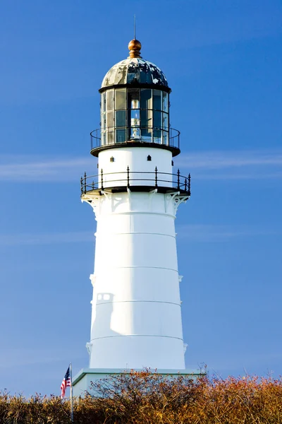 Cape elizabeth deniz feneri, maine, ABD — Stok fotoğraf