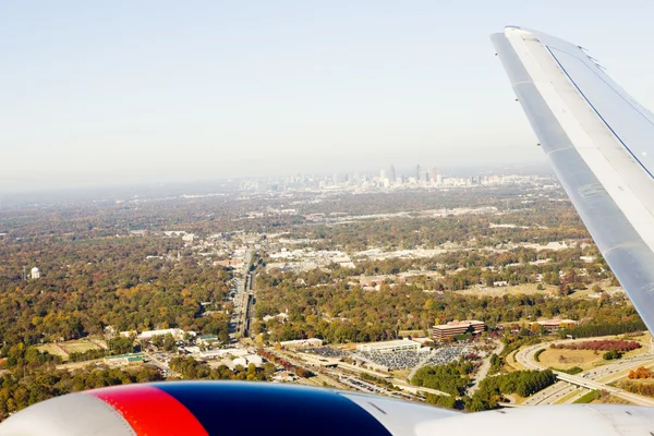 Вид з вище, Атланта, штат Джорджія, США — стокове фото