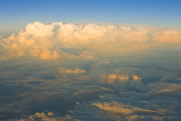 Clouds - view from plane — Stock Photo, Image