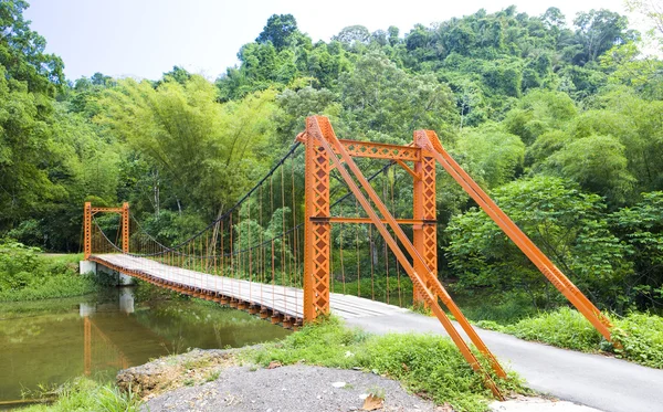 Ponte suspensa, Blanchisseuse, Trinidad — Fotografia de Stock